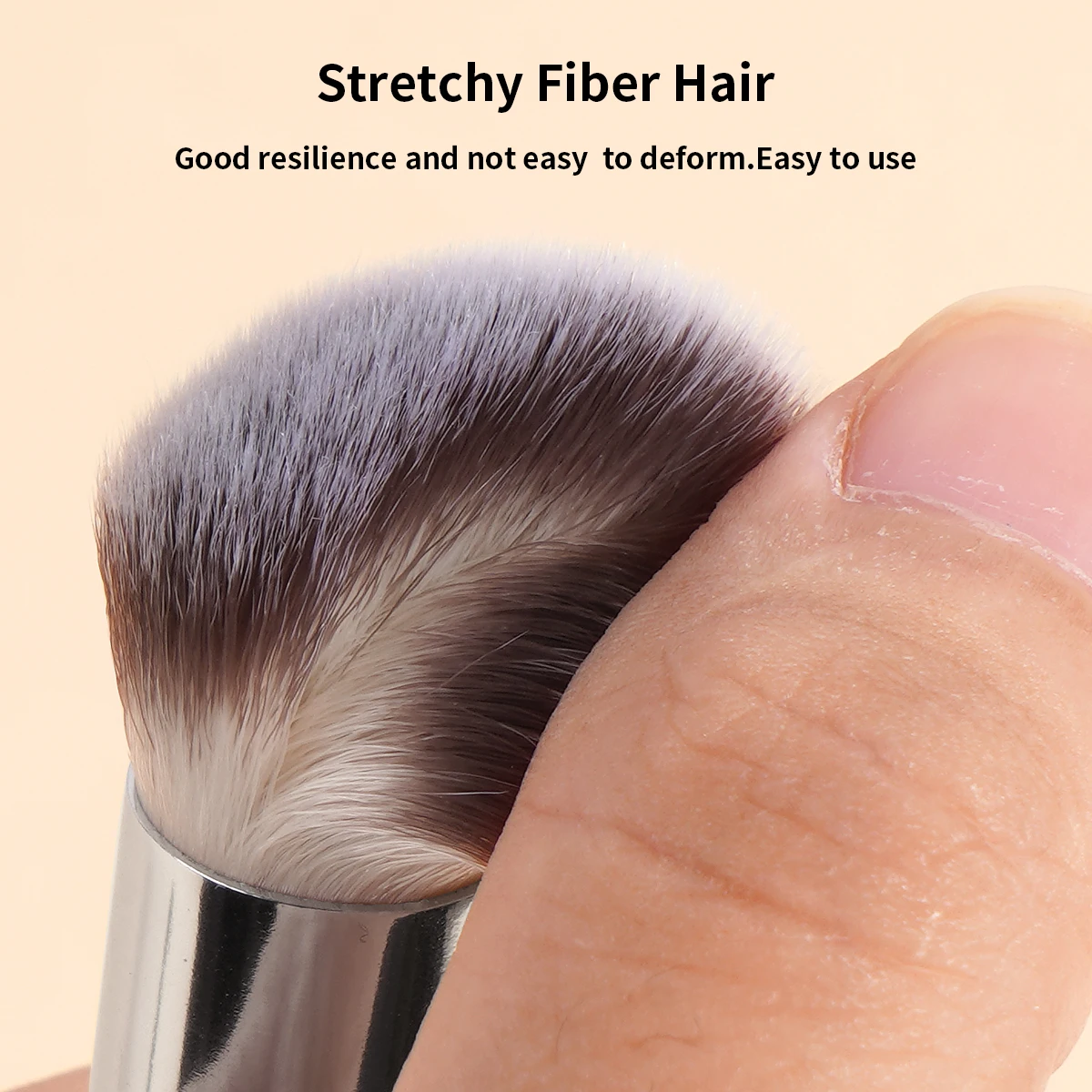 Maange-角度付きメイクブラシ,コンシーラー,小さなファンデーション,フェイスブレンド,柔らかい毛,精密ツール