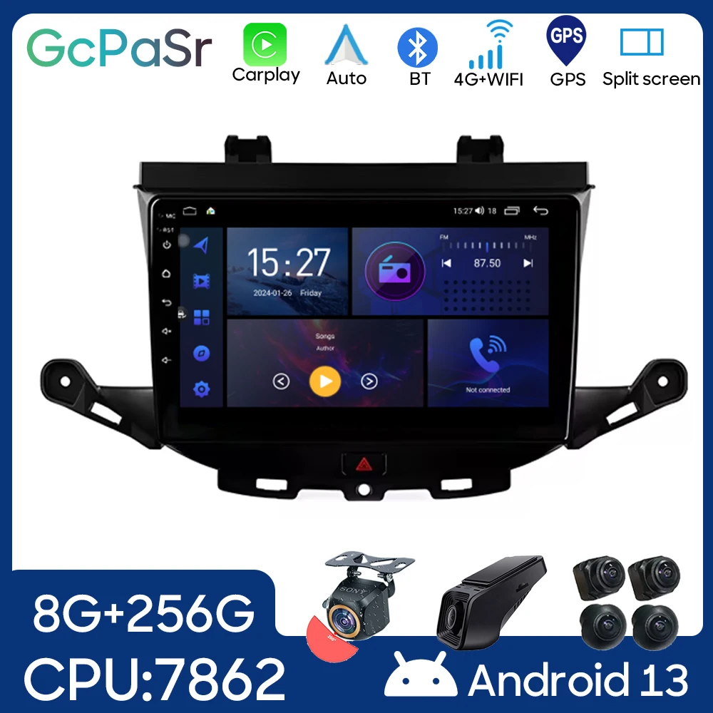 

Car Android For Opel Astra K 2015 - 2019 Auto Radio Stereo Head Unit Multimedia Player GPS Navigation NO 2din DVD 5G Wifi 7862