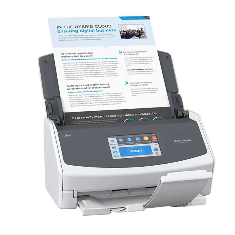 Fujitsu ix1500,ix1600,Photo & Document Scanner Wireless or USB High-Speed Cloud Enabled Large Touchscreen, Auto Document Feeder