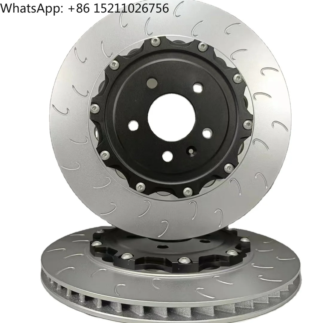 Brake Rotor 2-piece Floating Brake Disc Auto Brake System Break Disc for Audi