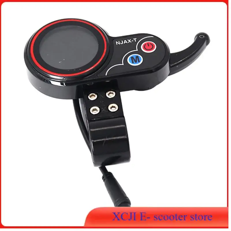 سكوتر كهربائي شاشة الكريستال السائل متر أداة لوحة مفتاح الطاقة خنق 36 فولت 48 فولت العالمي NJAX-T NJ AOXIONG #5