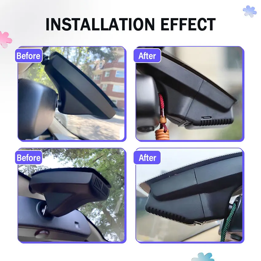 2160P HD Plug And Play For BMW E Chassis E39 E46 E53 E60 E61 E66 E70 E82 E84 E87 E89 E90 E91 E93 Z4 2002-2014 Car Dvr 4K DashCam
