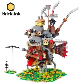 Bricklink 城市房屋創意電影日本動漫移動城堡創意專家建築模組化積木兒童玩具禮物 8 最佳銷售 樂高城堡 - №7