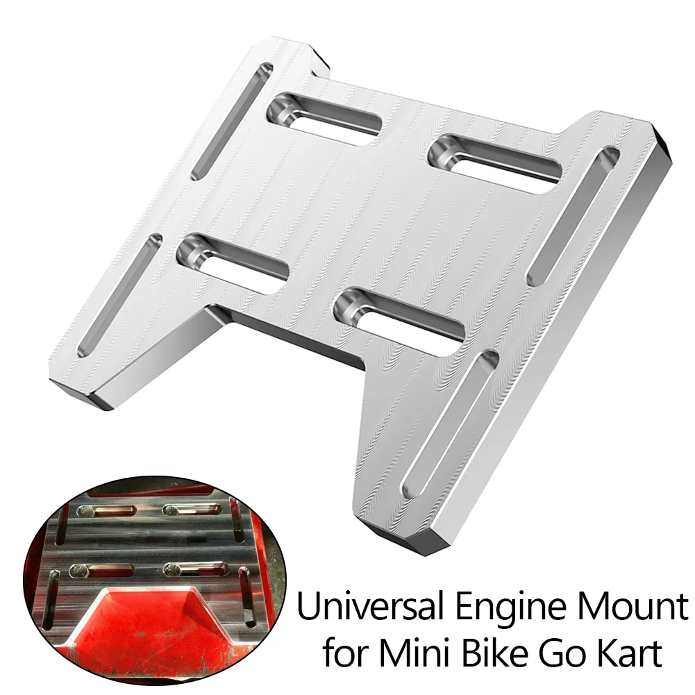 Universal For Mini Bike Go Kart Coleman Doodlebug Tilloson For Small 4 Stroke Engines Engine Motor Mount 212 Preditor