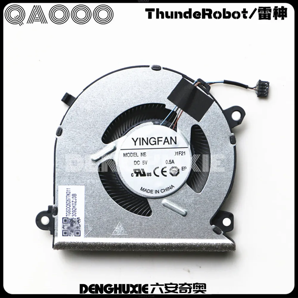 كمبيوتر محمول مروحة تبريد لوحدة المعالجة الرئيسية ل ThundeRobot 911 مروحة تبريد كمبيوتر محمول الهواء