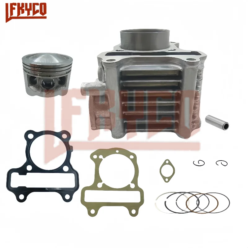 Motorcycle Accessory 54mm Engine Parts Cylinder Kit 110CC Motor for Honda DIO VISION 110 NSC KZLA 110 NSC110 2011-2016 Motoblock