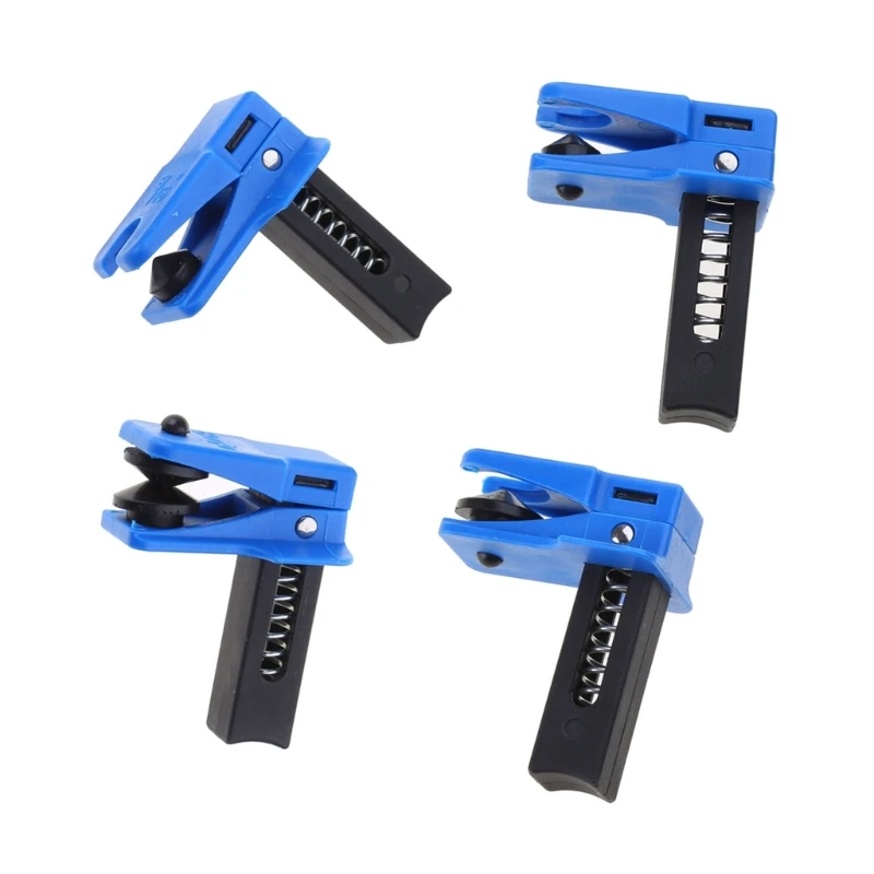 4Pcs Car Brake Oil Pipe Plug Automotive Brake Nozzle Clamp Oil Tool Brake Tubing To Prevent Oil Spills