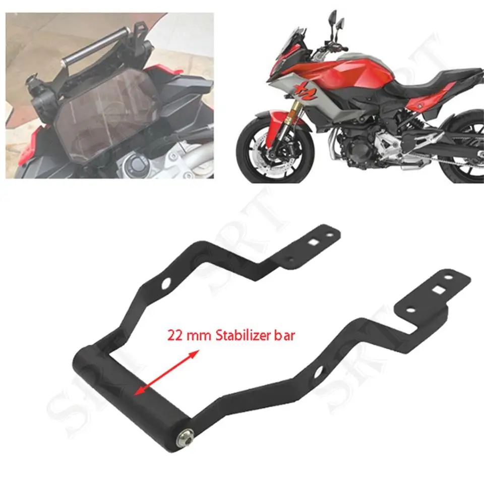 

Fit For BMW F900 XR F900XR ABS 2020-2024 Motorcycle Accessories Smart Phone GPS Navigation Adapt Plate Holder Bracket