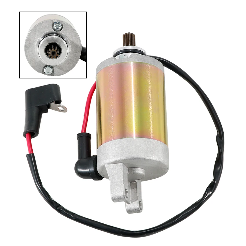 Motor de arranque de motocicleta para Italika ATV200 2020 2021 2022 2023 2024-2025 OEM: Motor de arranque E12010149