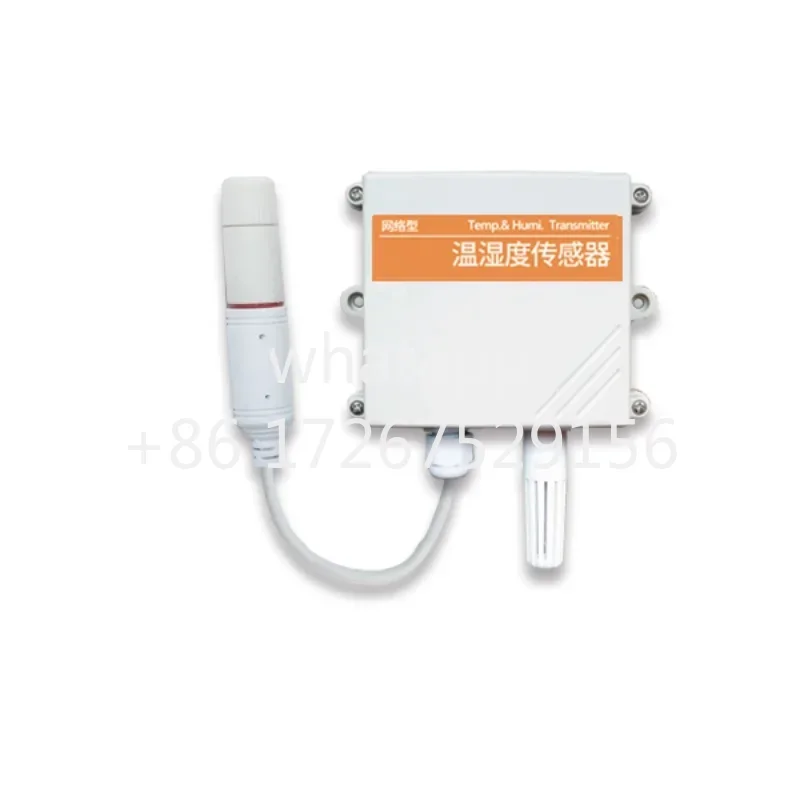 Ethernet Temperature and Humidity Sensor Transmitter TCP IP Internetwork Network Type Computer Room RJ45 Network Port Monitoring