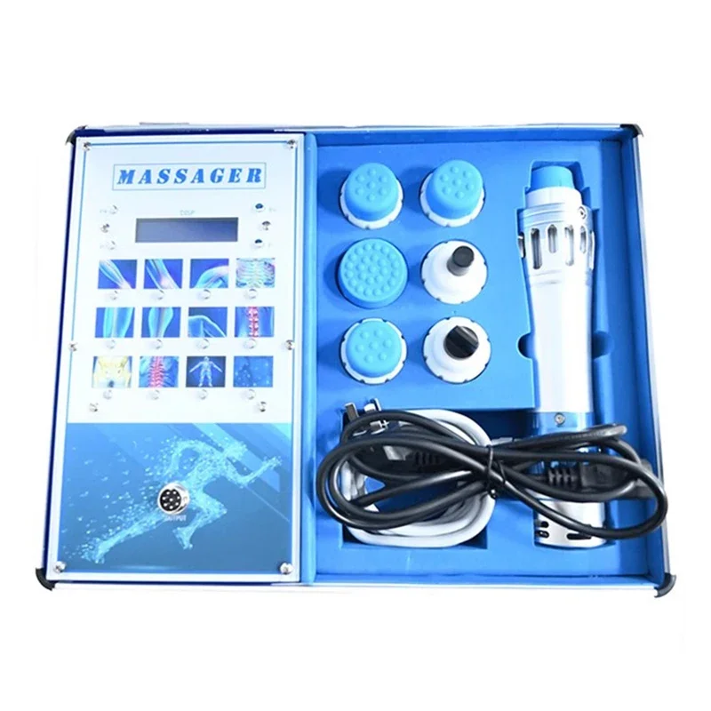 Portable Electronic Shock Wave Therapy Machine For Pain Massage, Electromagnetic Dot Matrix Wave Shock Wave