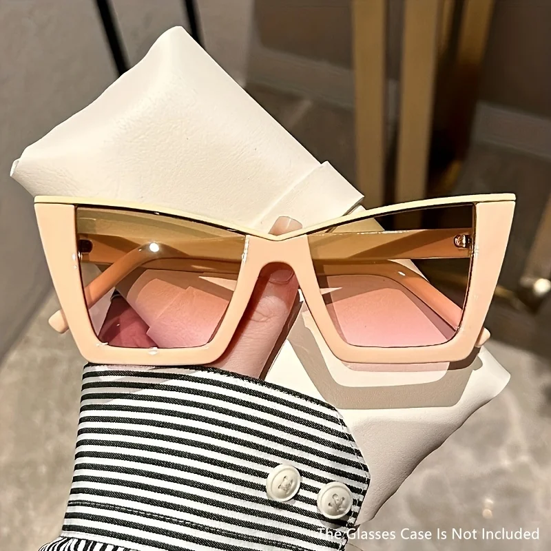 نظارات شمسية عصرية على شكل عين القطة للنساء والرجال كاجوال مضادة للوهج للحفلات والسفر على الشاطئ