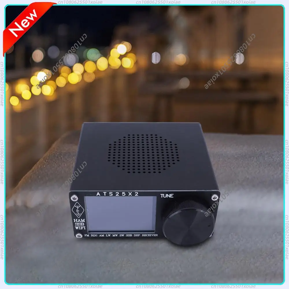 

Радиоприемник ATS25X2 для всех диапазонов (FM, LW, MW, SSB) со стереозвуком, чипом Si4732, цифровым радио, настройкой через приложение, Wi-Fi и сканированием спектра