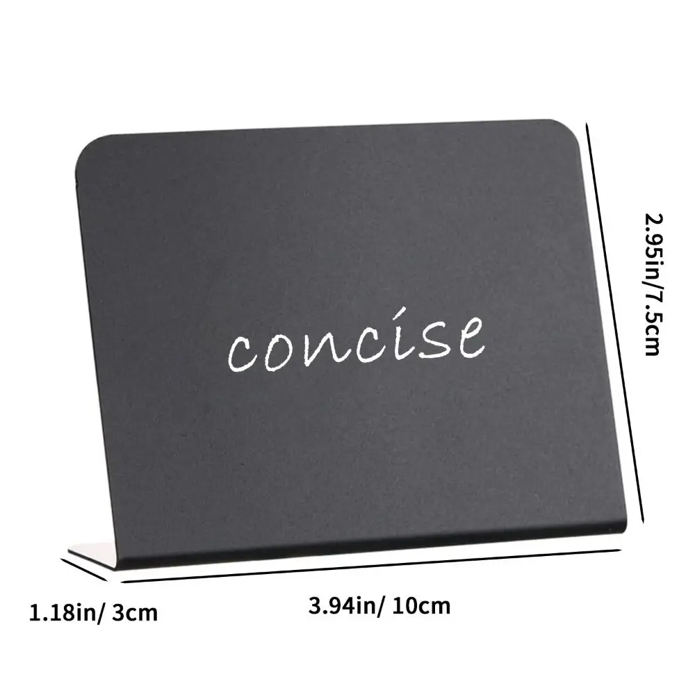 1 stücke Trendy Acryl/PVC Mini Tafel Löschbaren Wiederverwendbare Desktop Display Board Beschreibbare Nachricht Bord Preis Display