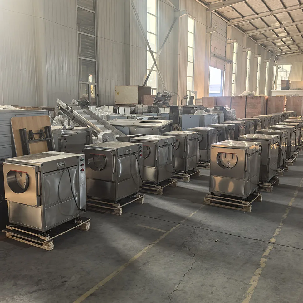 &* Commercial Automatic Brush-type Vegetable Cleaning And Peeling Machine For Potatoes Taro Sweet Potatoes Carrots