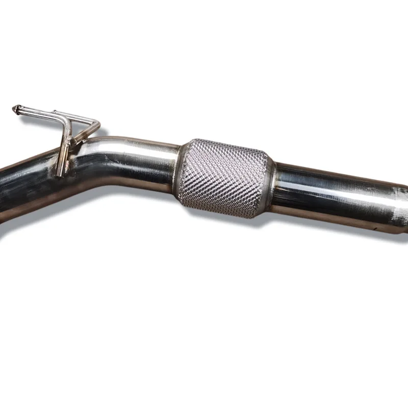 メーカー供給の車改造用ステンレス製排気管、フォルクスワーゲンスーテンモデル、カット不要改造に最適