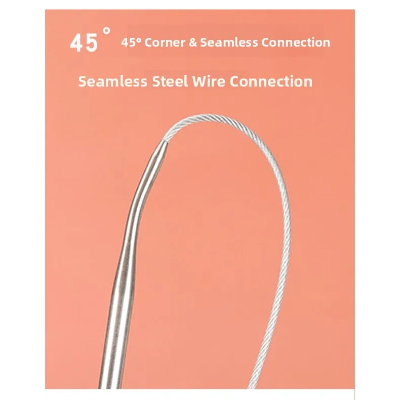 

SanYan Brand Stainl Steel Circular Needle Set for Knitting Sweaters Scarves Hats Other Accories Other Yarn Other Thin