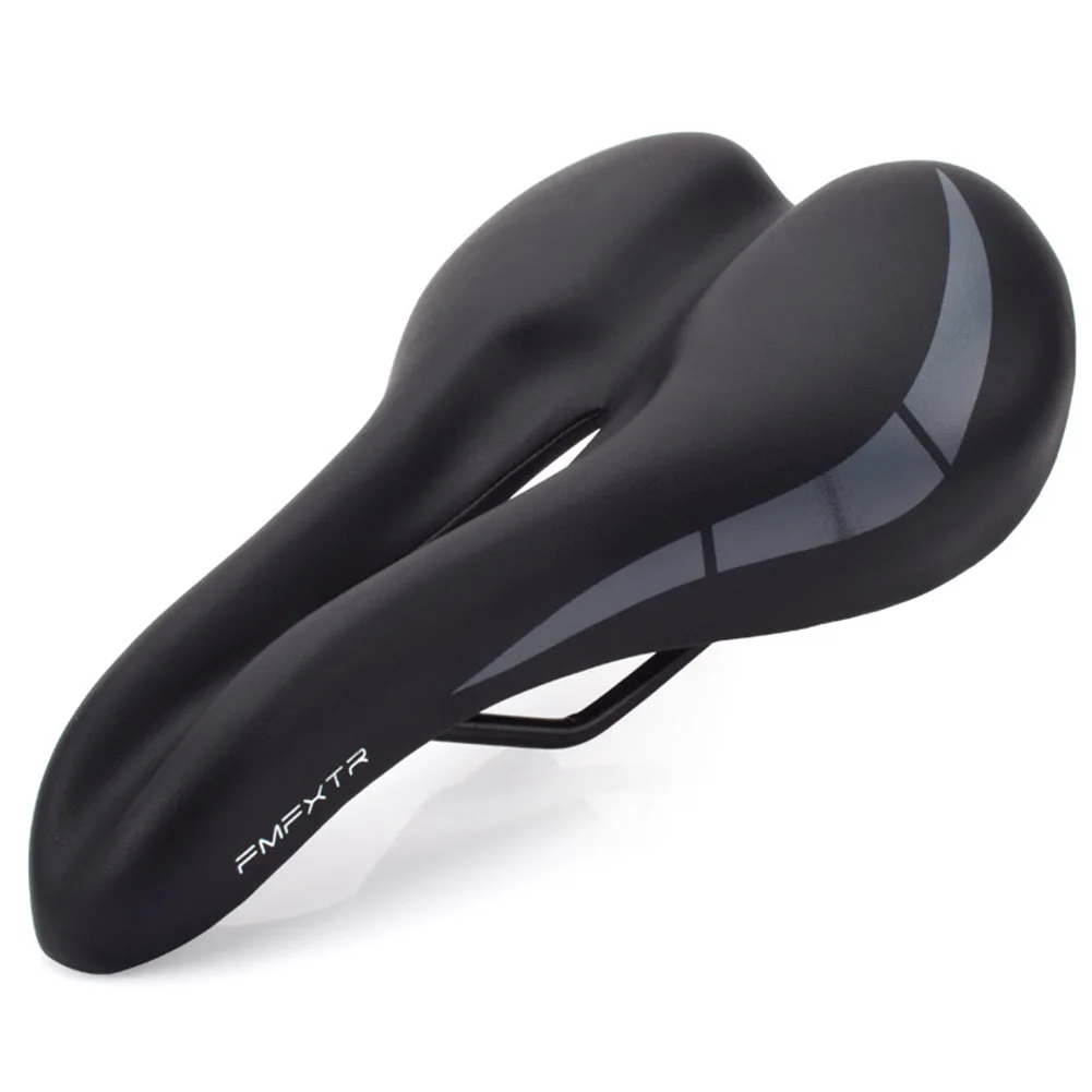 Bike Saddle Cushion Comfortable Cycling Seat PU Leather Surface TimeTrial Comfortable Shockproof Bicycle Saddle Accessories