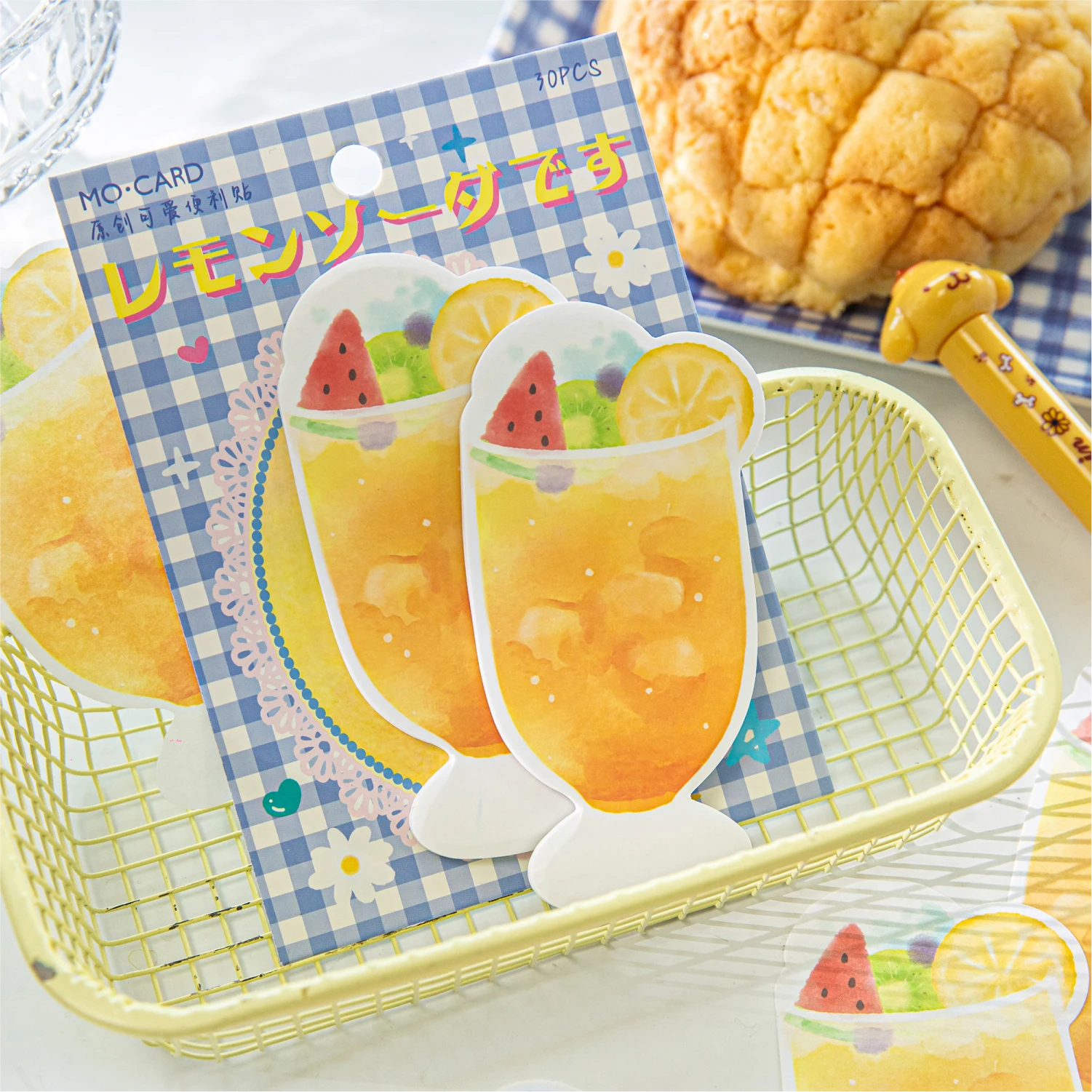 30 قطعة/الوحدة Kawaii اليابانية القرطاسية بعد الظهر الشاي ترك ملاحظات غير المرغوب فيه مجلة الكولاج الديكور سجل القصاصات ورق خلفية #5