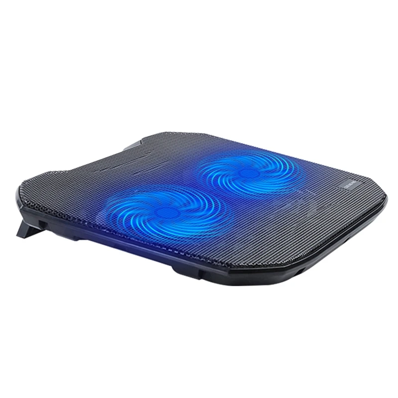 Cooling Base Laptop Cooling Pad Gaming Laptop Stand Cooler Two Fans Two USB Port