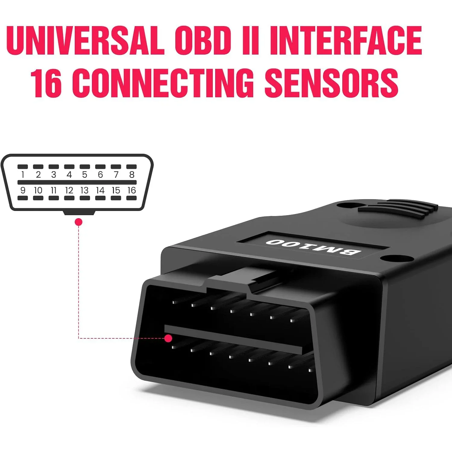 كابل توفير ذاكرة السيارة obd II مع مشبكين تمساحين، كابل إمداد الطاقة في حالات الطوارئ ECU للمركبة 12 فولت، تشخيص موصل البطارية #2