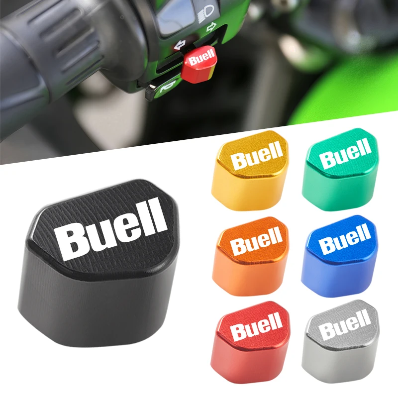 ل Buell XB9/R XB12/R/XT XB9S XB12S XB12Scg يوليسيس 1125CR 1125R CNC الألومنيوم دراجة نارية زر بدوره إشارة التبديل غطاء مفتاح