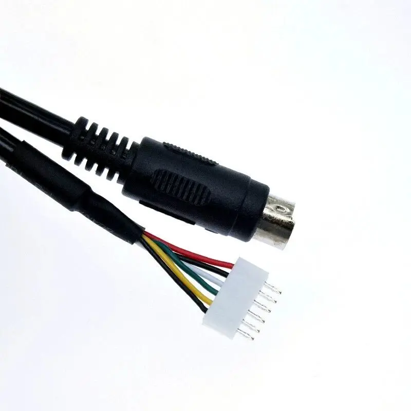 

26AWG Black PS2 Keyboard Mouse Cable MINI DIN 4PIN Male to SAN2.0 Connection Cable