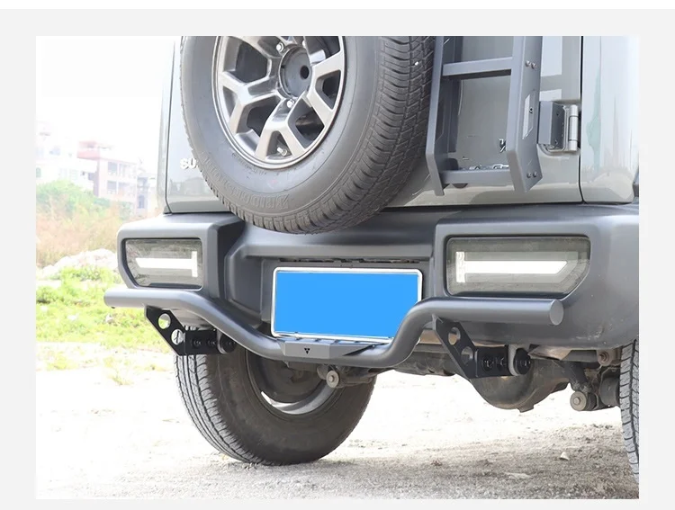 LUMA 3/5Door 19-24 Accessories New Steel Body Parts Rear Bumper Protective Bar For Suzuki 4th Gen Jimny Sierra JB64 JB74 JC74