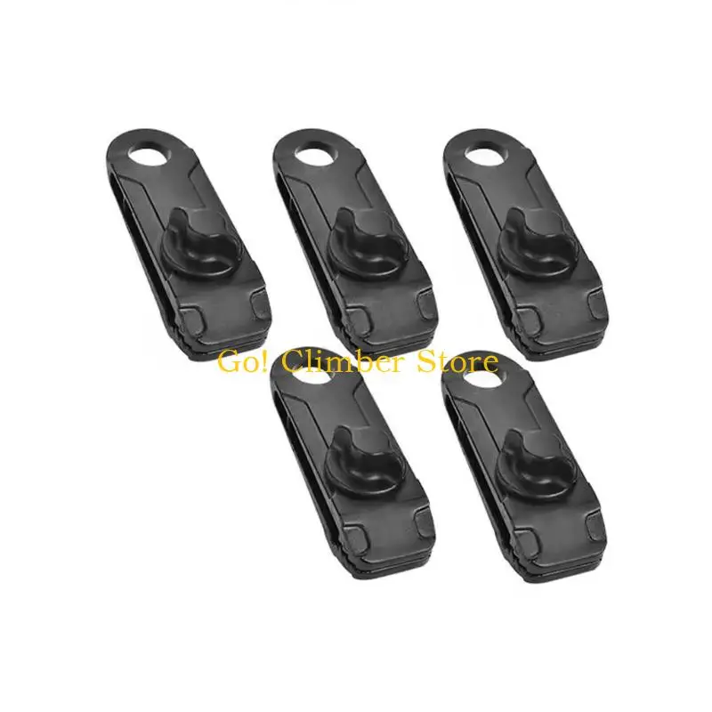Q84C 5/10Pcs Tarp Clip Lock Grip Clamps Thumb Screw Tent Clip Tent Fasteners Clip