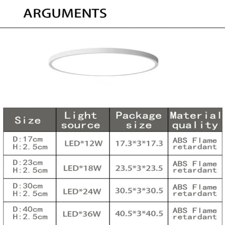 Lampu LED plafon Ultra tipis, lampu pencahayaan rumah tangga sederhana dan personal, perlengkapan pencahayaan ruang tamu kamar tidur