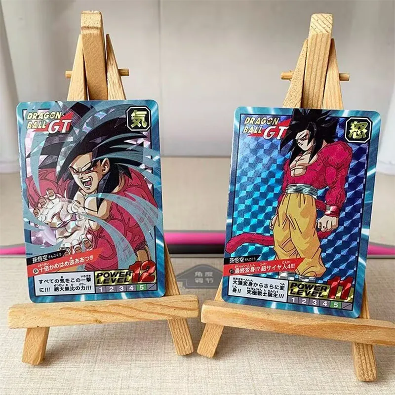 Dragon Ball Collectible Cards Boys Games Toys Table Games Birthday Gifts DIY Anime Ox-King Pilaf Rem Miku Premium Flash Cards