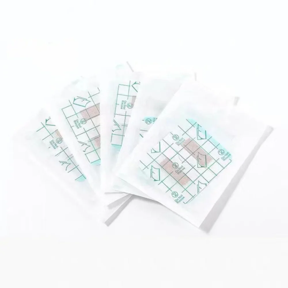 Imagem -06 - Adesivo Impermeável Ferida Vestir Ataduras para Ferida Cuidados Band-aid Remendo de Pele Emplastros Respiráveis Tiras Médicas 30 Pcs Pack