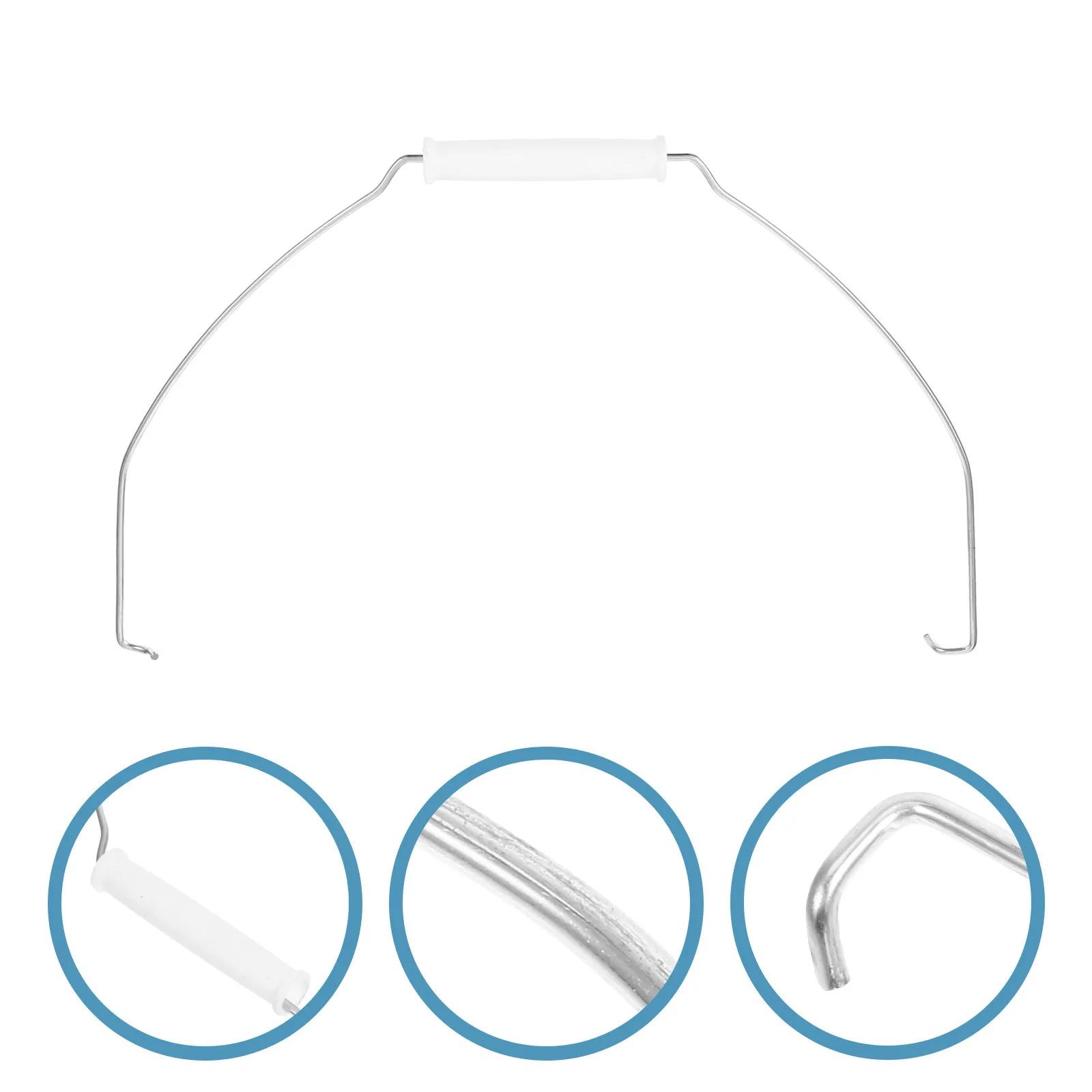 

10 шт. прочных железных ручек для ведер, эргономичные, удобные, для ведер с водой, бытовые, сменные металлические ручки