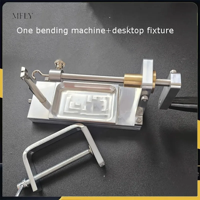 Professional Multi-function Fishing Tool: Wire Bender, Loop Maker, Fly Tying Station, Reel Winder with Drag System