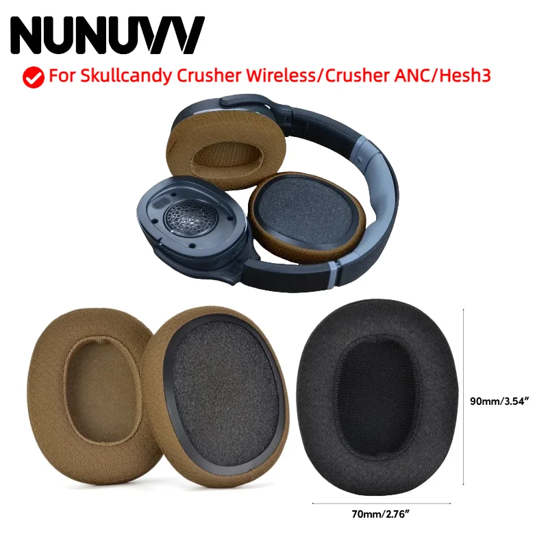 

Ear Pads Headphone Earpads For Skullcandy Crusher Wireless/Crusher ANC/Hesh3 Ear Pads Headphone Earpad Earmuff