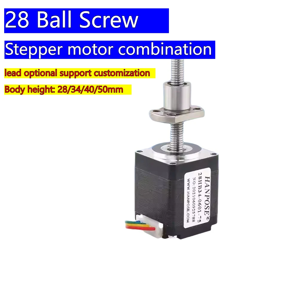

Micro 28 ball linear screw stepper motor combination large torque full range of specifications industrial motor accessories