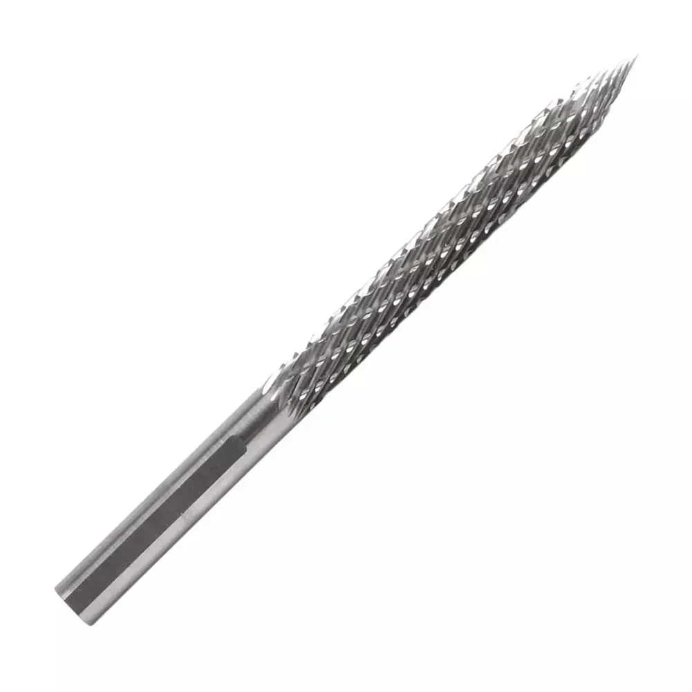 

High Carbon Steel Reamer Silver Tool Easy To Use High Carbon Steel High Universality Fitment Tyre Carbide Cutter