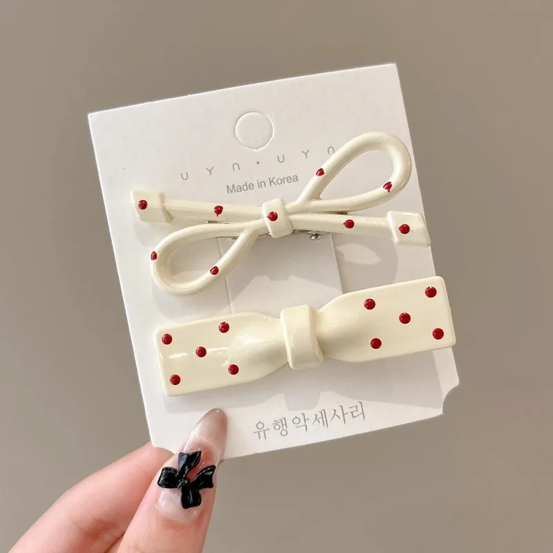 

Candy-Colored Seamless Duckbill Clip Ins Style Bangs Hairpin for Women Side Fringe Hair Clip Spring Summer Korean Hair Accessory