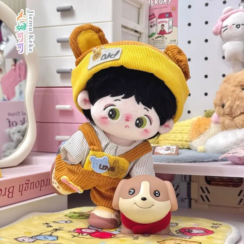 

Doll Clothes Cartoon Cute 20cm Jumpsuit Cotton Doll Plush Toy Replacement Clothing Kids Toy Gifts Doll Accessories Holiday Gift