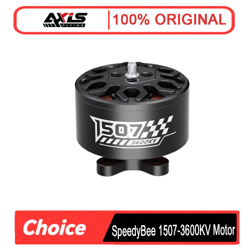 

SpeedyBee 1507 3600KV Brushless Motor - 3"-3.6" for Master3X FPV Racing/Freestyle