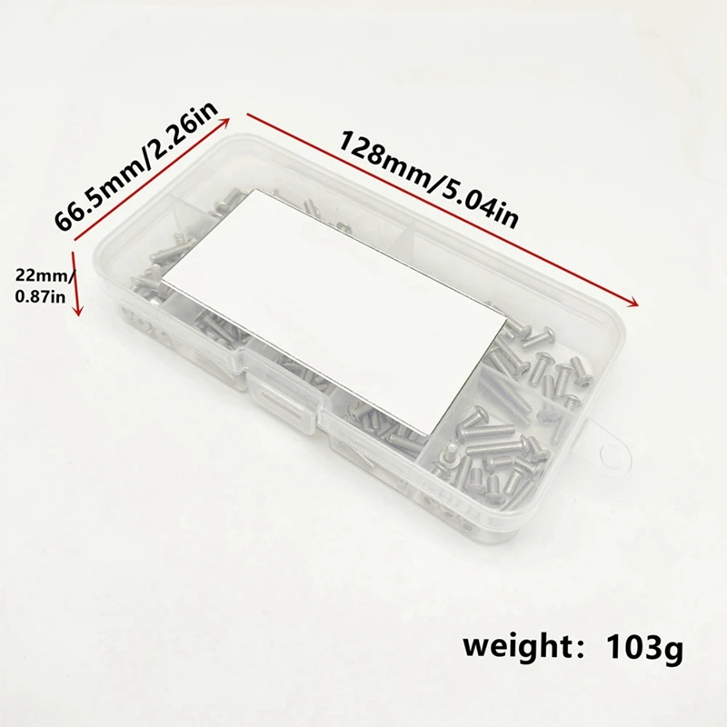 M3 schrauben befestigungs satz reparatur werkzeuge rc auto schrauben kit für tamiya bbx bb01 BB-01 1/10 rc auto ersatzteile aufrüstung zubehör