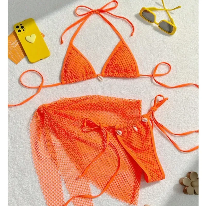 Sexy Net Bikinis 2025 Swimsuits Women's Swimwear Push Up Female Beach Swim Wear Bathing Suits Brazilian Bikini Set Pool Bather