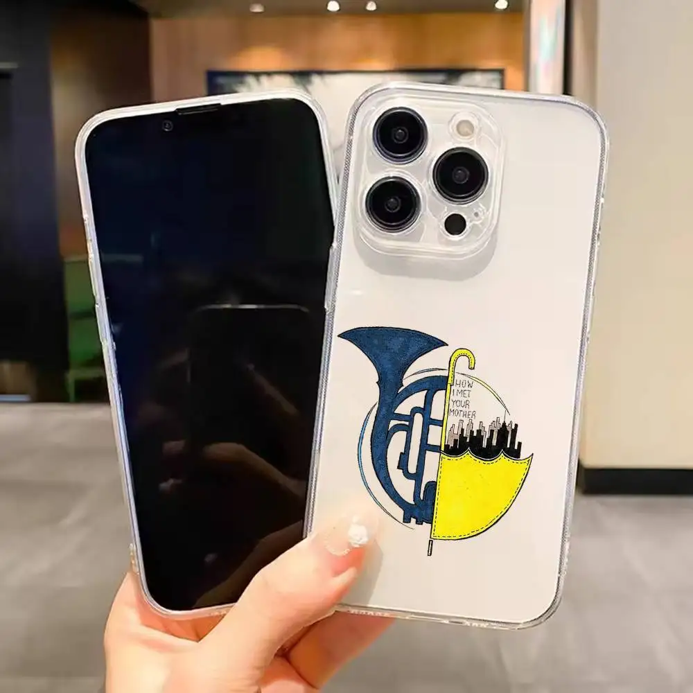 

How I Met Your Mother Himym TV For iPhone 17 16 15 14 13 12 11 Mini Pro Max Plus Transparent Cover Phone Case