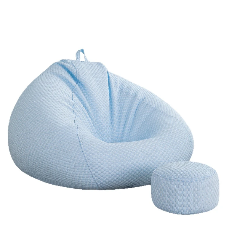 

Ice silk ice silk lazy sofa bean bag can lie down and sleep single small tatami