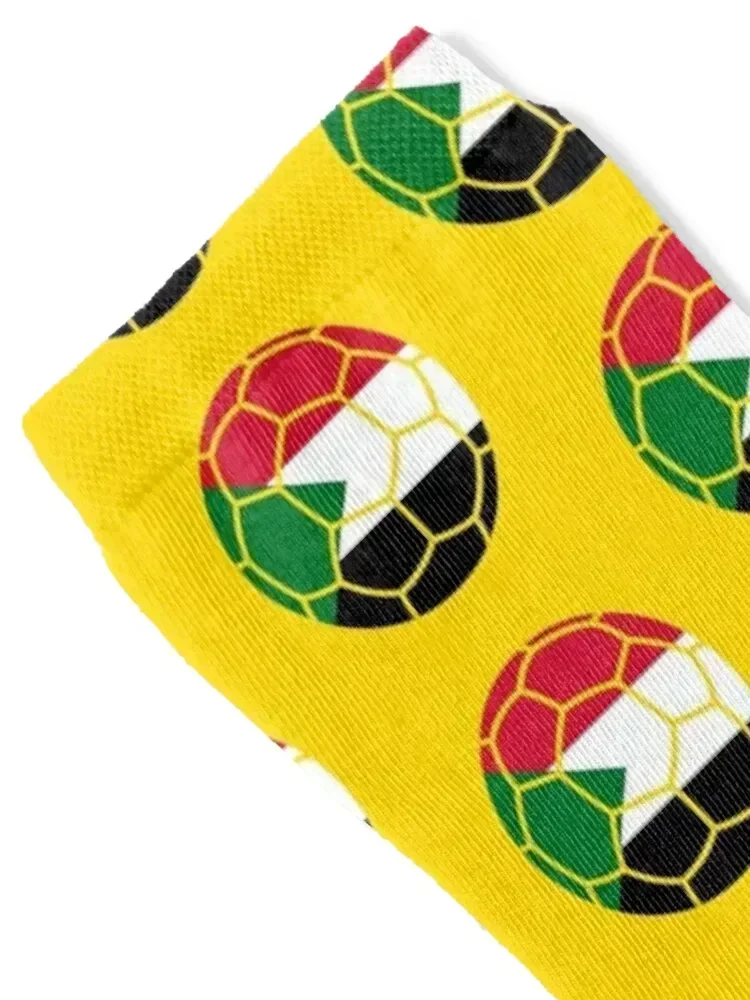Sudanese Football Socks heated Novelties gift valentine gift ideas Women Socks Men's