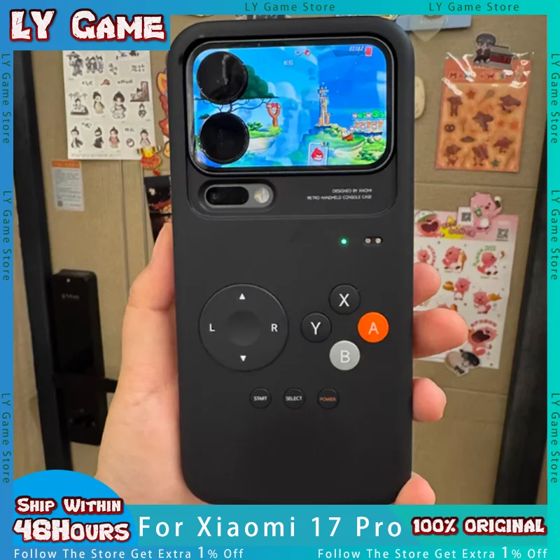 Оригинальный чехол для Xiaomi 17 Pro/17 Pro Max, ручная подушка безопасности, задняя крышка, чехол в стиле ретро, защитный чехол для телефона, аксессуары для телефонов, подарки