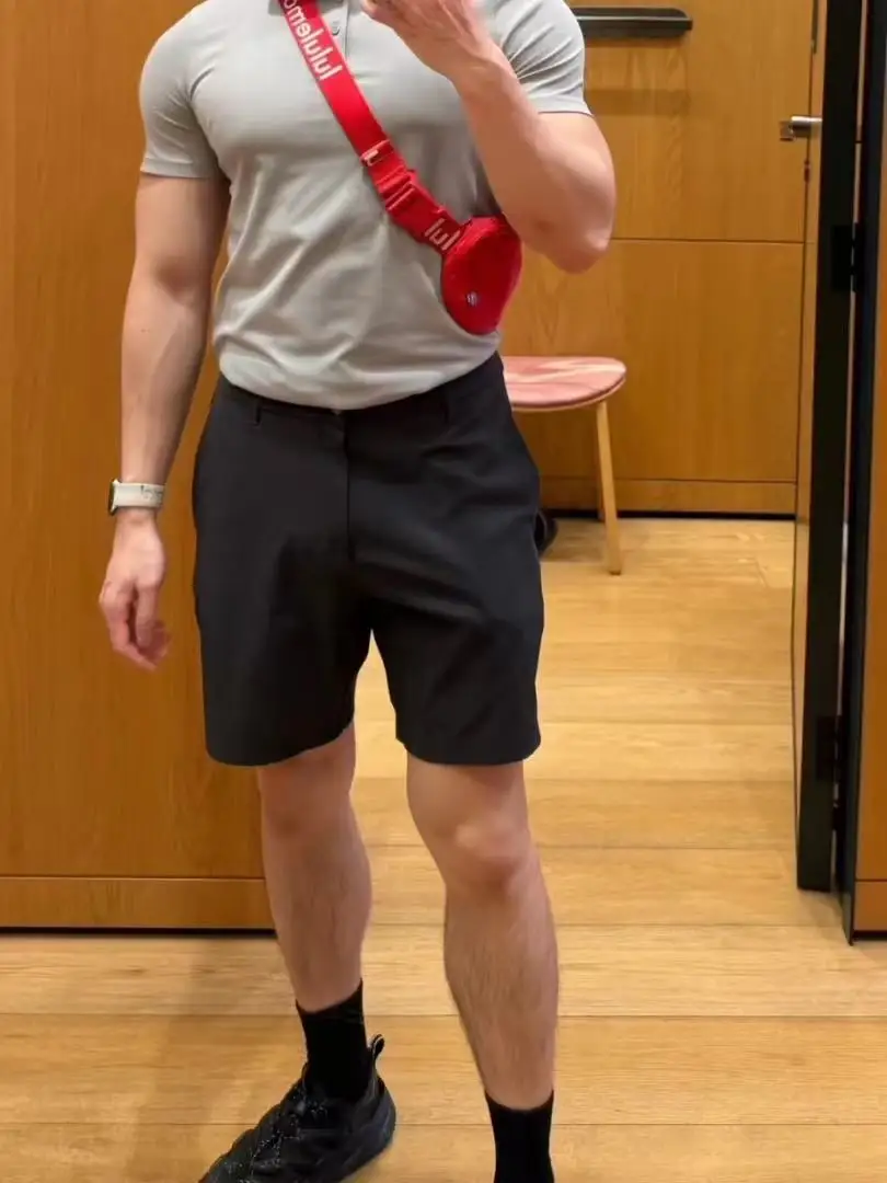 

LU Men's 3D Body Fit ort Pants Breathable Me Qui Dry Versatile Summer Classic Straight Leg ort orts for Youth