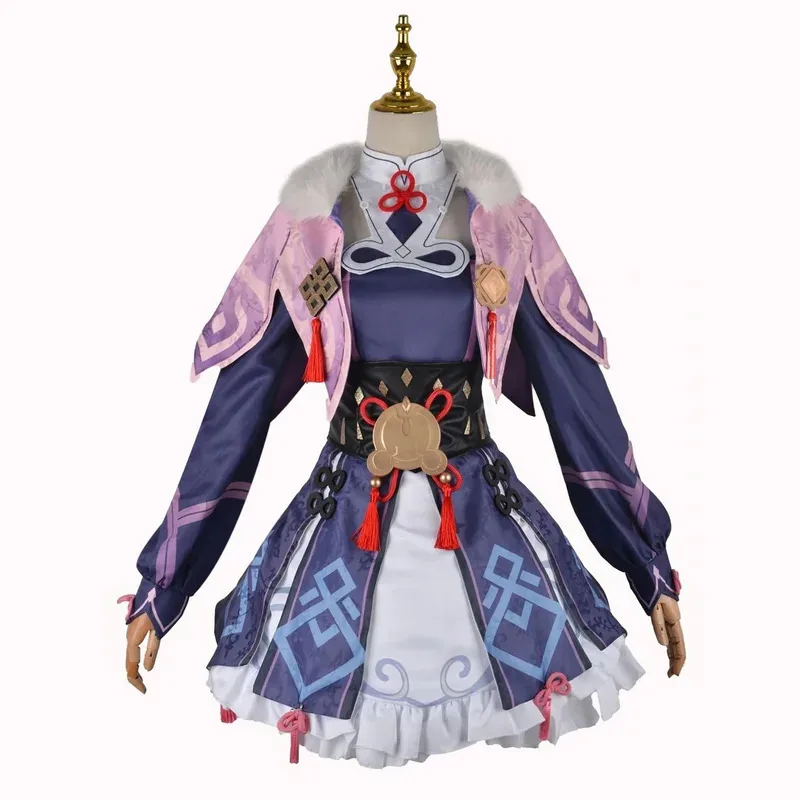 CyGenshin Impact YunJin Kostum تأثيري الأوبرا النمط الصيني الكبار النساء هالوين كرنفال حفلة موحدة أداء زي مجموعة #3