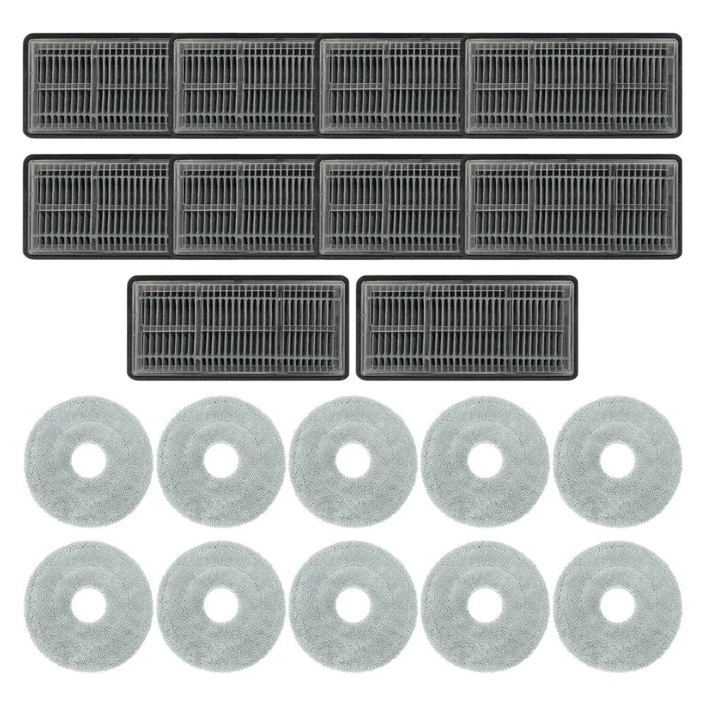 

B83B-For Dreame X40 Pro Ultra Vacuum Parts Hepa Filter Mop Cloth Accessories
