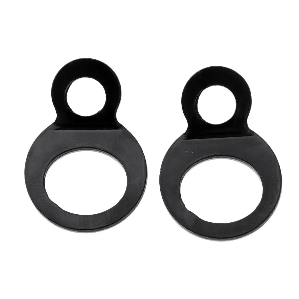 

1Pair Metal Tie-Down Strap Rings Universal for Motorcycle Dirt Bike ATV UTV